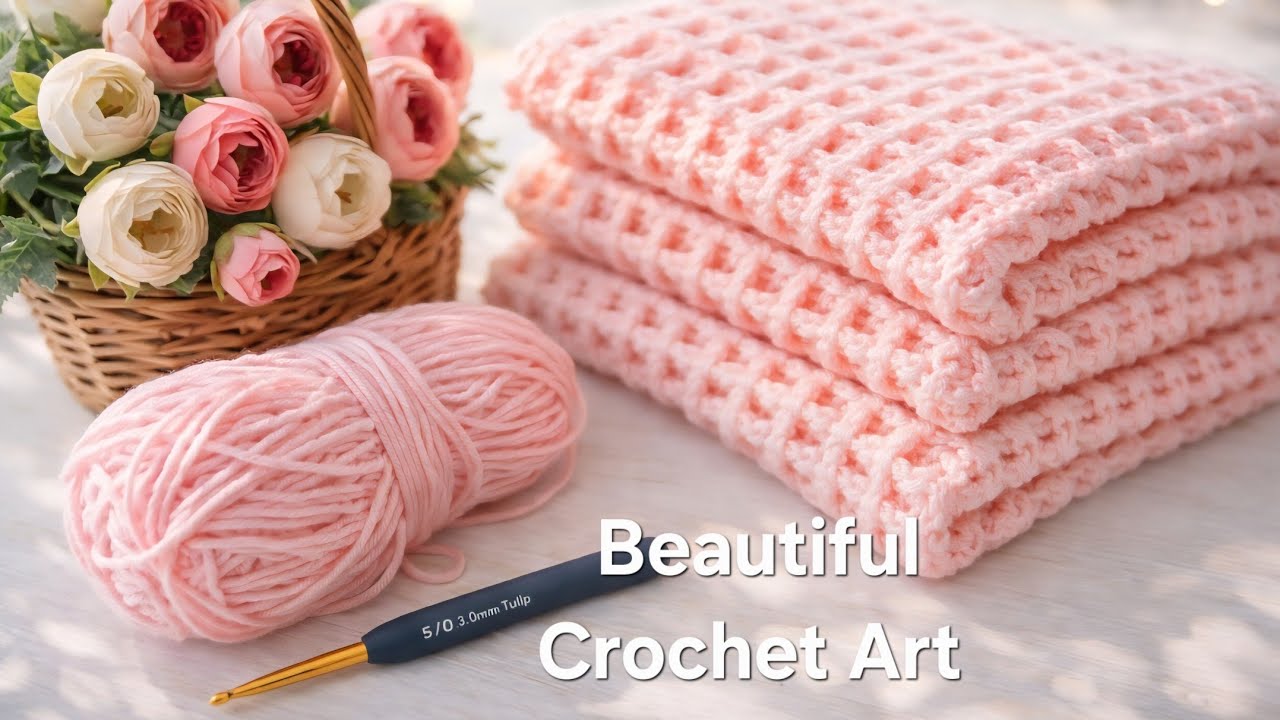 WOW! Only 1 Row Repeat 😱 This Easy Crochet Stitch Looks INCREDIBLE!