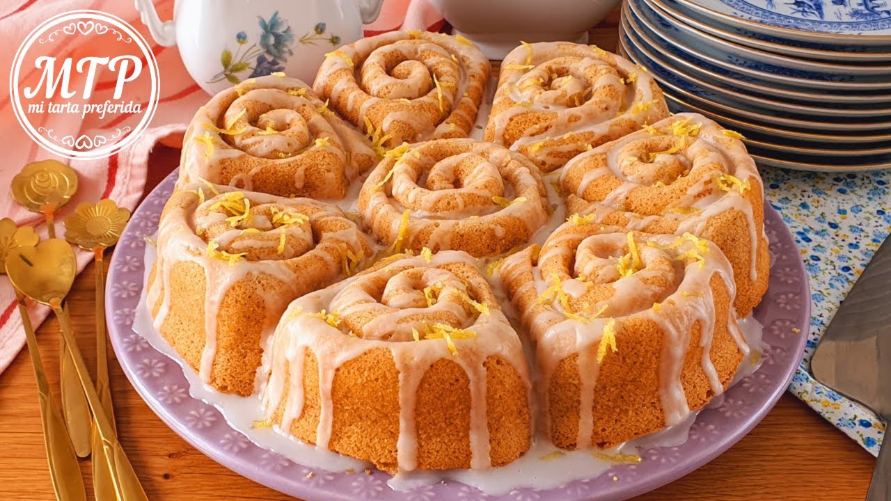 BIZCOCHO DE CANELA Y LIMÓN CON GLASEADO | Mi tarta preferida