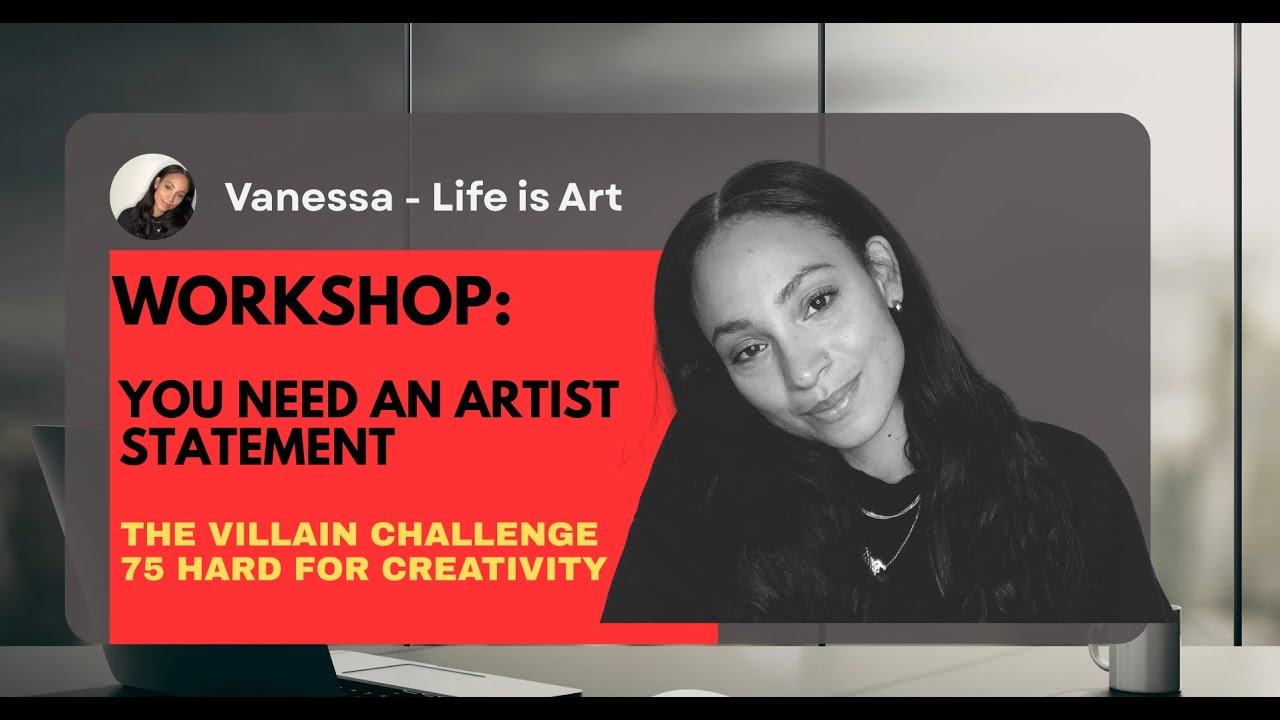 Who Are You? You Need an Artist Statement