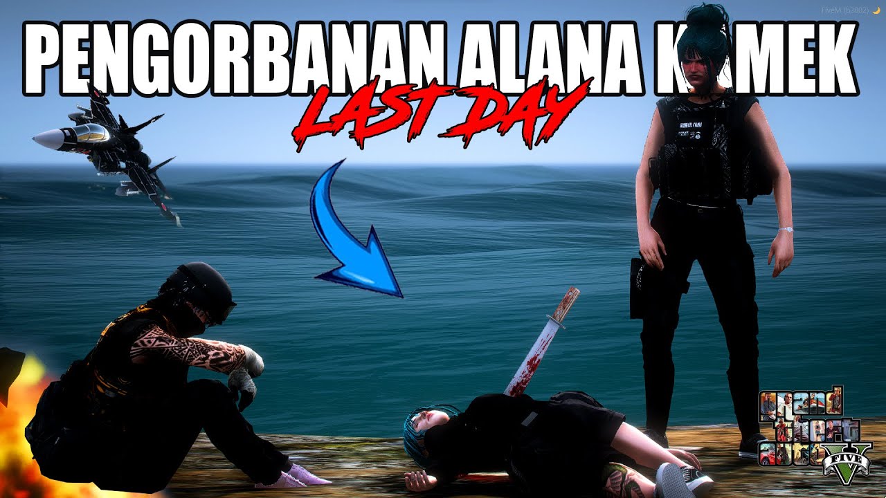 SAD MOMENT!!! ALANA HARUS M4T1 DI TANGAN OYAGUCHI???  GTA 5 ROLEPLAY INDONESIA!!!