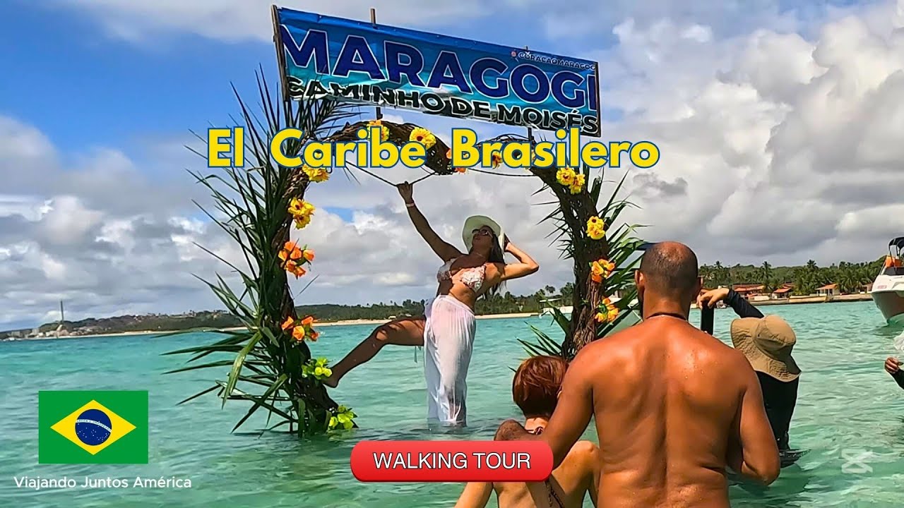 DESCUBRE MARAGOGI EL CARIBE BRASILERO | La playa MAS BONITA de Brasil