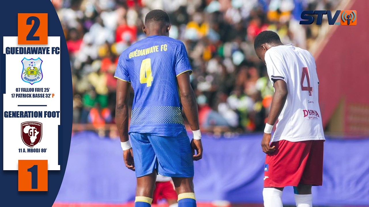 Temps Forts | Guédiawaye FC 2-1 Génération Foot | But EXCEPTIONNEL de Fallou Faye !