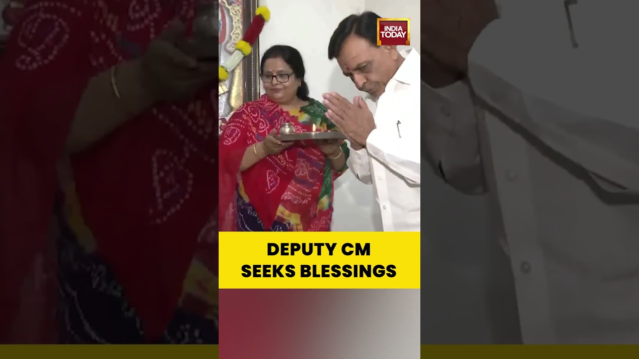 MP Deputy CM Jagdish Devda Seeks Blessings Ahead of Budget | Bhopal