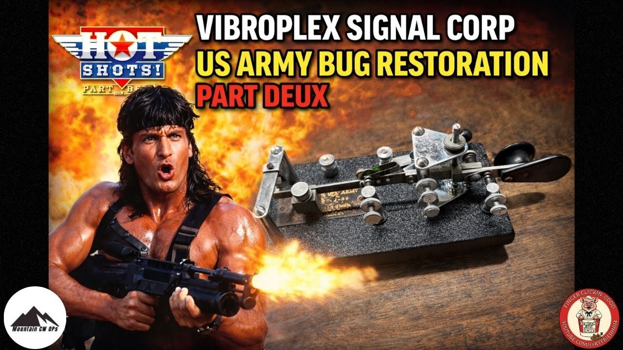 Vibroplex Signal Corp. Восстановление жучков армии США. Часть вторая.