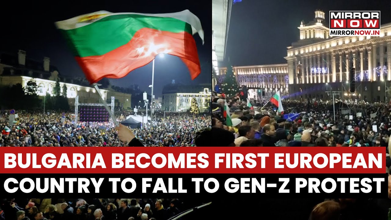Bulgaria's Prime Minister Steps Down After Gen-Z Anti-Government Protest Rocks The Whole Country