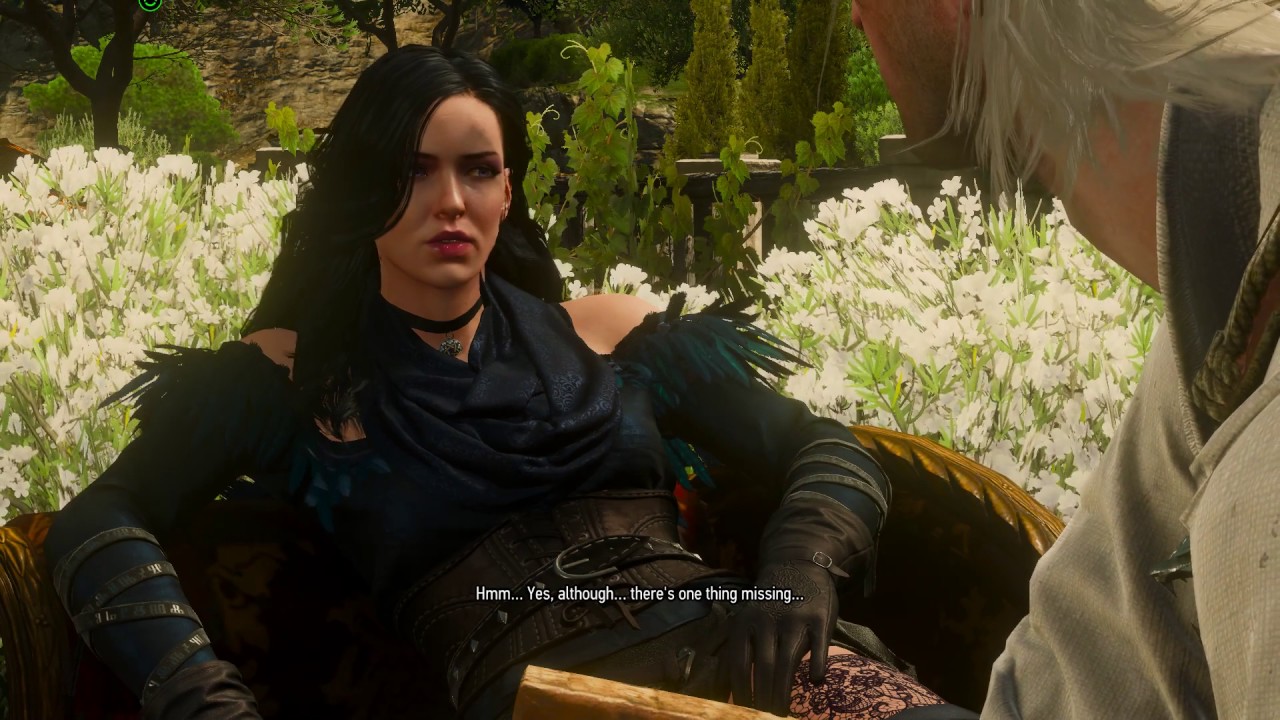 The Witcher 3 - Ending of endings. Geralt and Yen  happily ever after dialogue