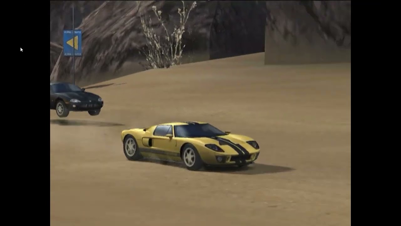 Ford GT VS Jaguar XKR &mdash; Mirage Crossing | Enthusia Professional Racing Replay