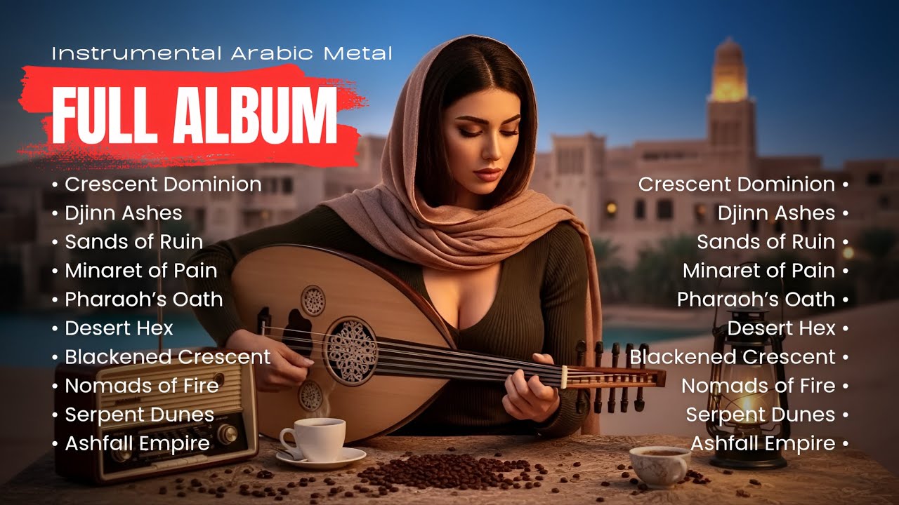 Полный альбом Arabic Metal Instrumental | Epic Middle Eastern Metal от iWa Tipis