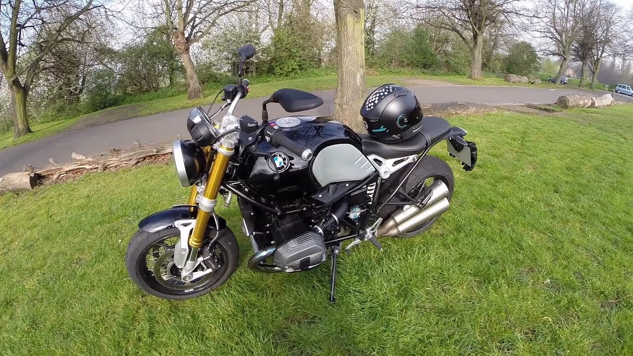 BMW R nineT ride in Central London