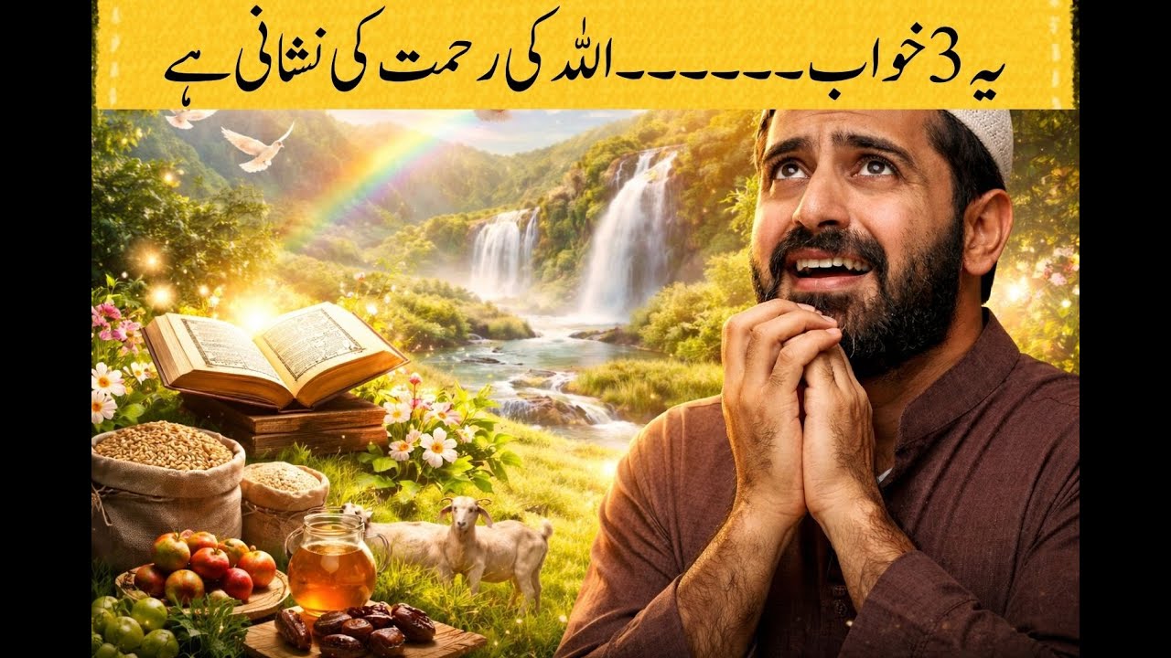 Yeh khawab Allah ki rehmat ki nishani hain / یہ خواب اللہ کی رحمت کی نشانی ہیں / khawab ki tabeer