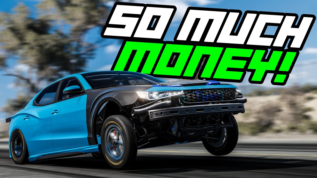 Making over $25,000 Every Drag Race In RLS Career Modeee