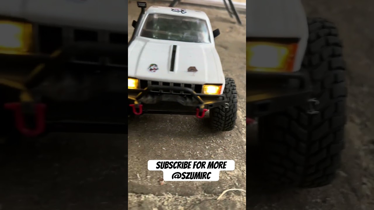 WPL C24 new look , upgrade 🛞 #rccar #rcoffroad #wpl #c24 #wplc24 #wplrc #shorts #offroad4x4 #rc