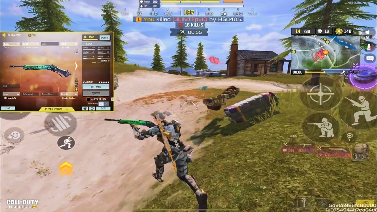 HS0405 IS THIS THE KILLER OF KRM 262? | BEST HS0405 GUNSMITH IN SEASON 11 | SOLO VS SQUAD IN CODM BR