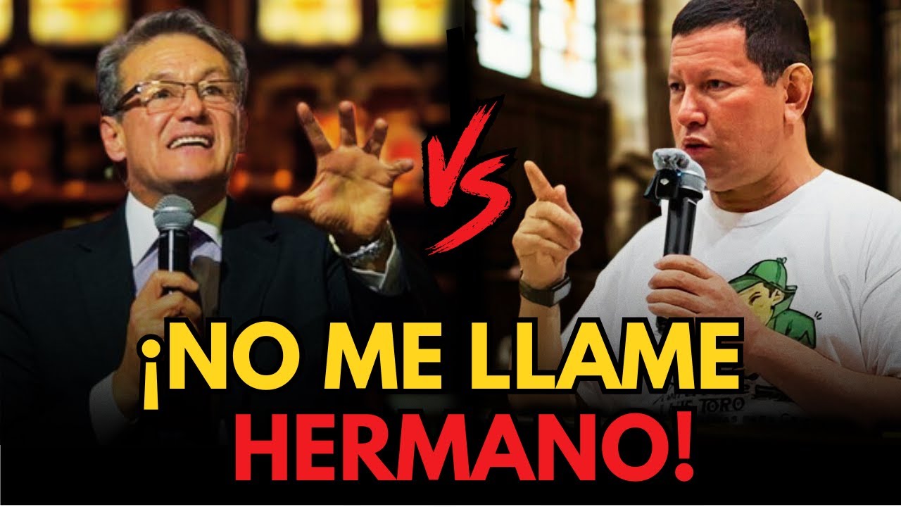 Pastor ABANDONA DEBATE tras ENFRENTAR la VERDAD con el  Padre Luis Toro