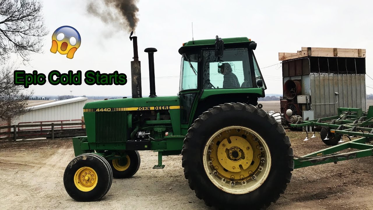 *EPIC TRACTOR COLD STARTS PT 3*