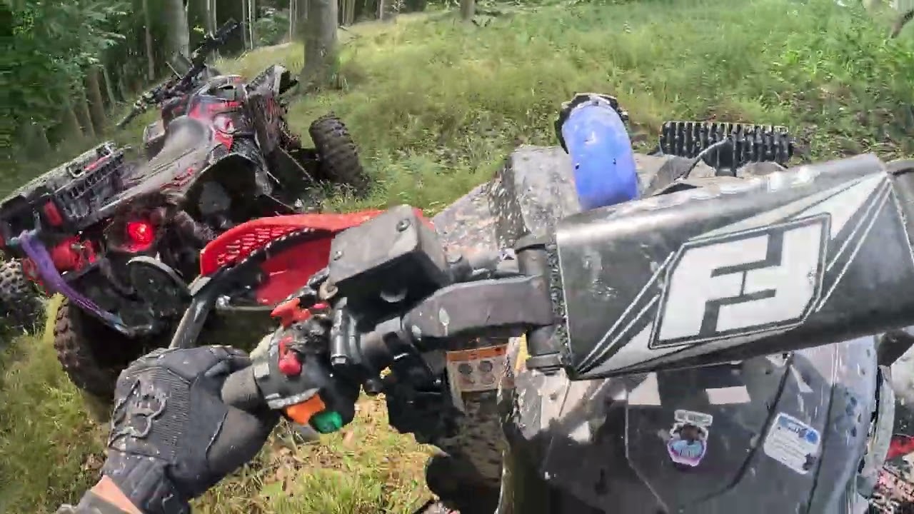 Atv Wild goats HiLLS with Can am vs QJ