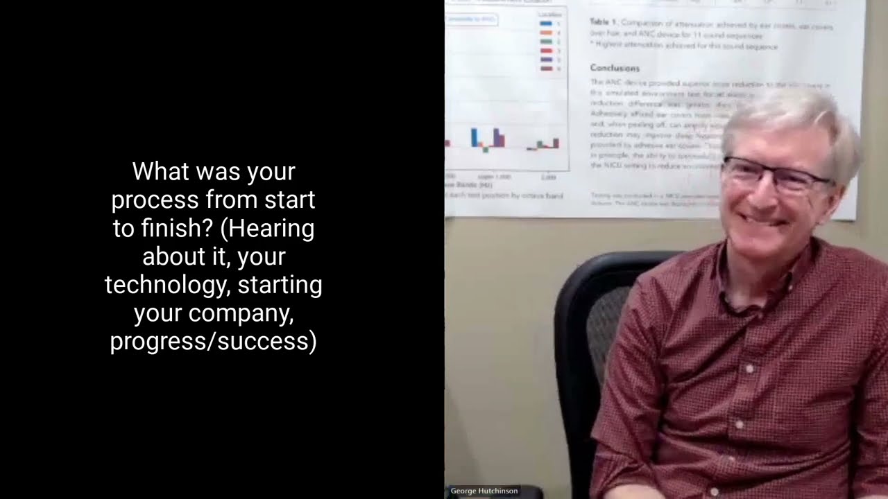 George Hutchinson Interview - Active Noise Control