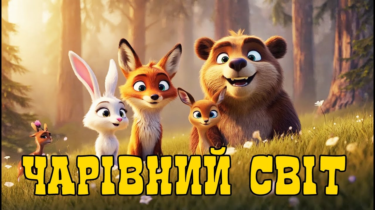 Чарівний Світанок 🌅🐾✨ #анімація #руханки #пісні