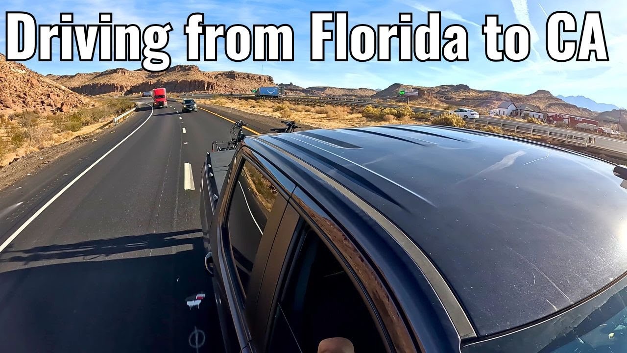 ROAD TRIP across the UNITED STATES (FL to CA)