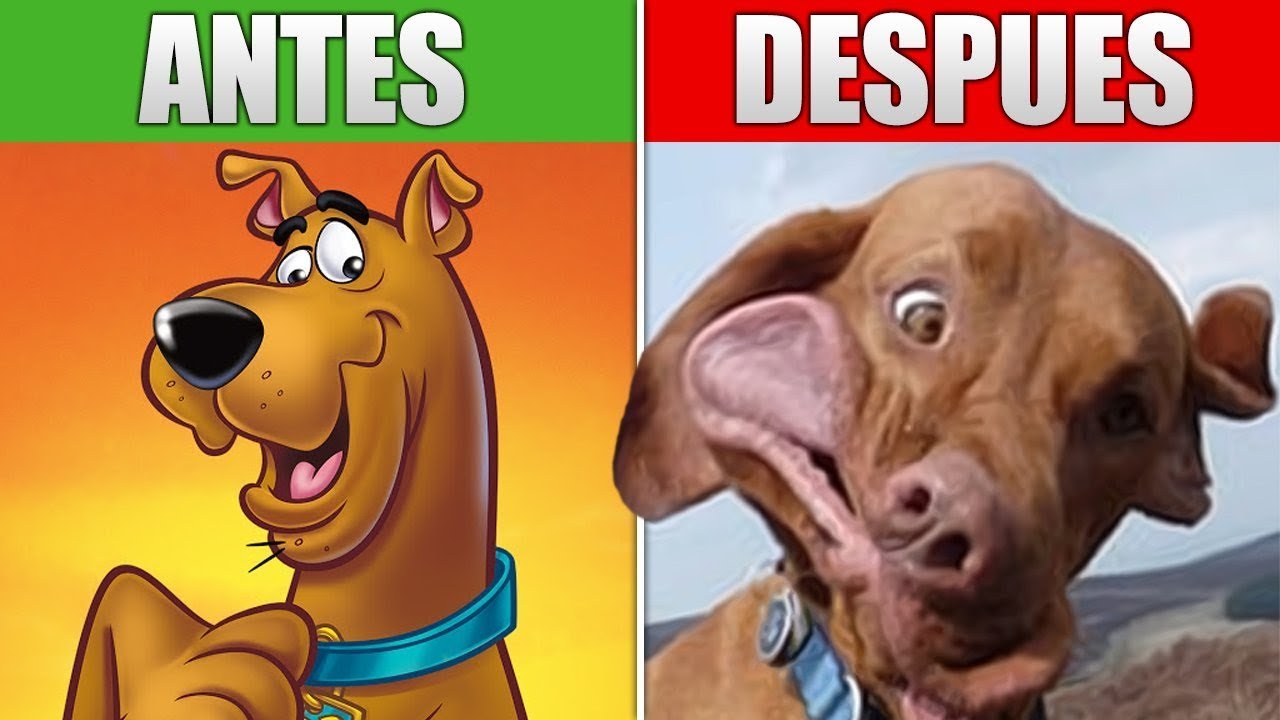 ASÍ QUEDO SCOOBY DOO DESPUÉS DE TANTO PA PA!