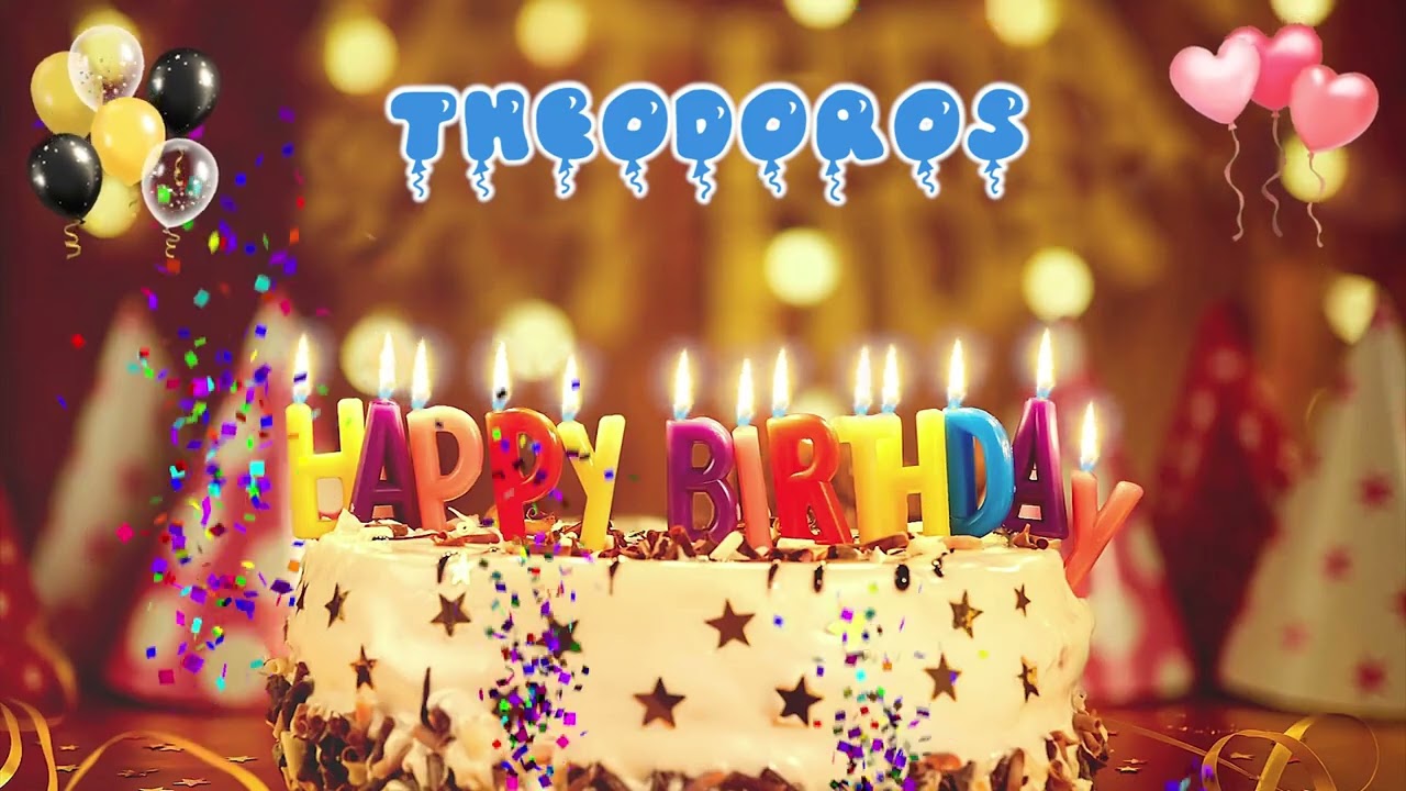 THEODOROS Happy Birthday Song &ndash; Happy Birthday to You