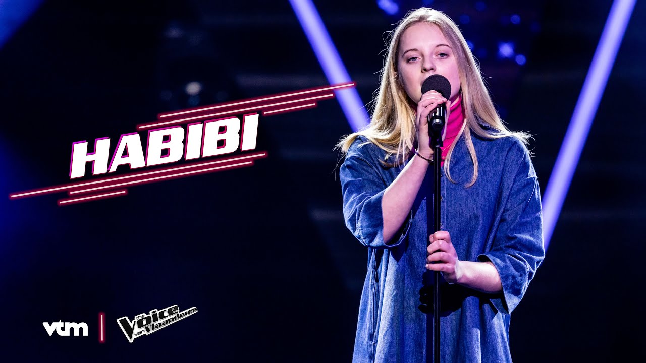 Anna-Julia - 'Habibi' | The Blind Auditions | The Voice van Vlaanderen | VTM
