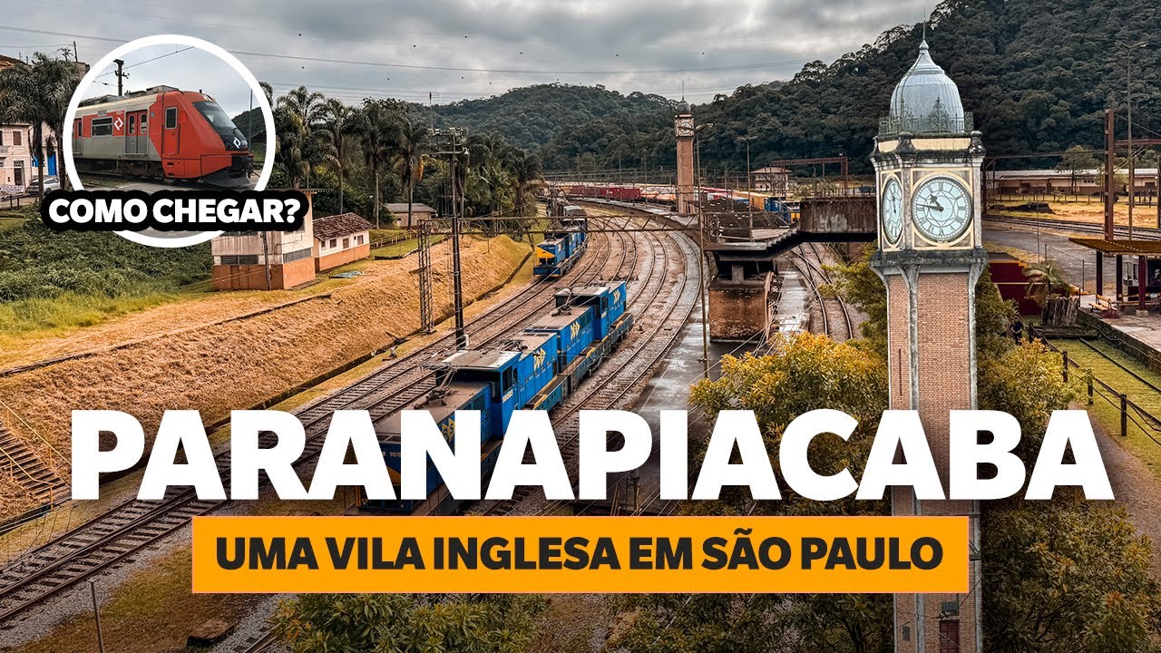 PARANAPIACABA: UMA VILA INGLESA EM SÃO PAULO! COMO CHEGAR DE TREM?