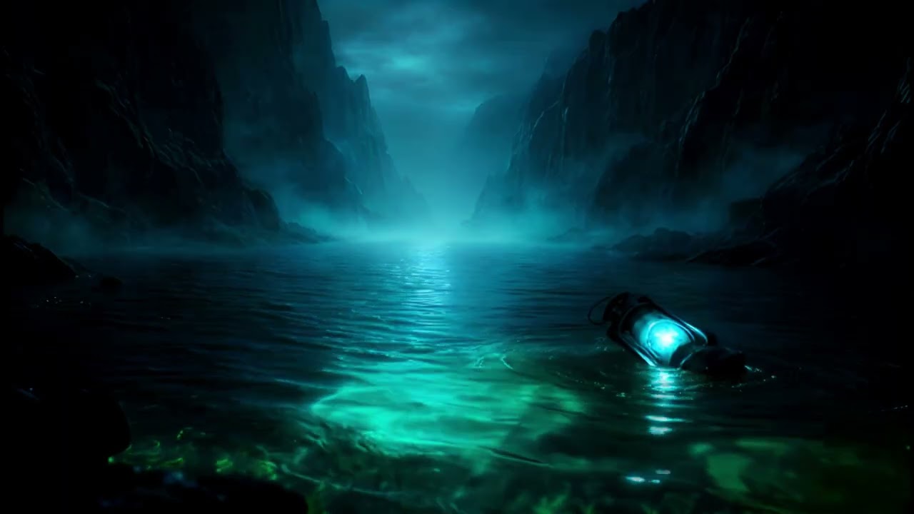Blue Lamplight on the River Styx | Ethereal Lo-Fi & Ambient Voices