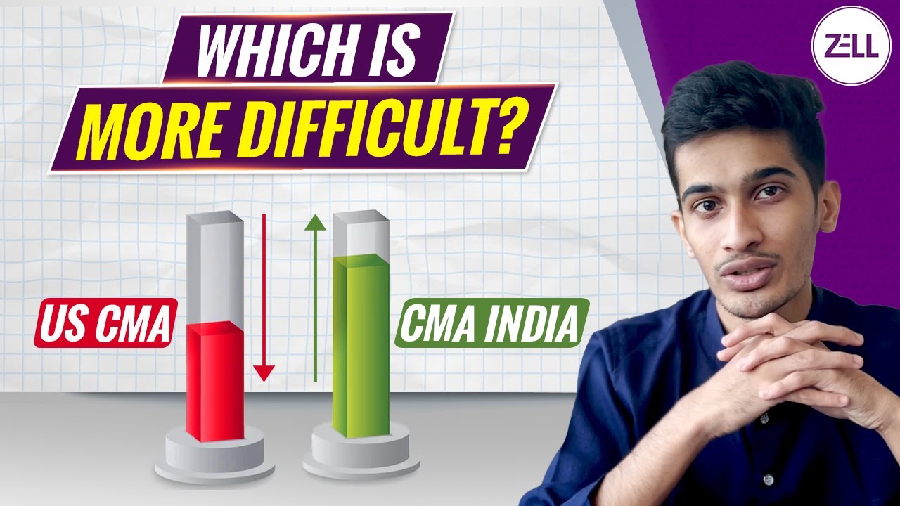 Is US CMA more difficult than CMA INDIA ? | CMA Course Full Details | Zell Education