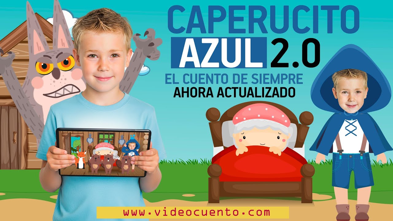 Caperucita Roja Niño y el Lobo 🐺 | Cuento Animado Actualizado ***Personalizable***  #caperucitaroja