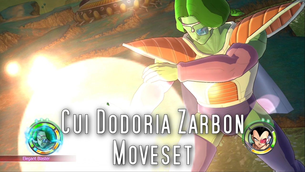 Raging Blast 2 Cui, Dodoria, and Zarbon Moveset