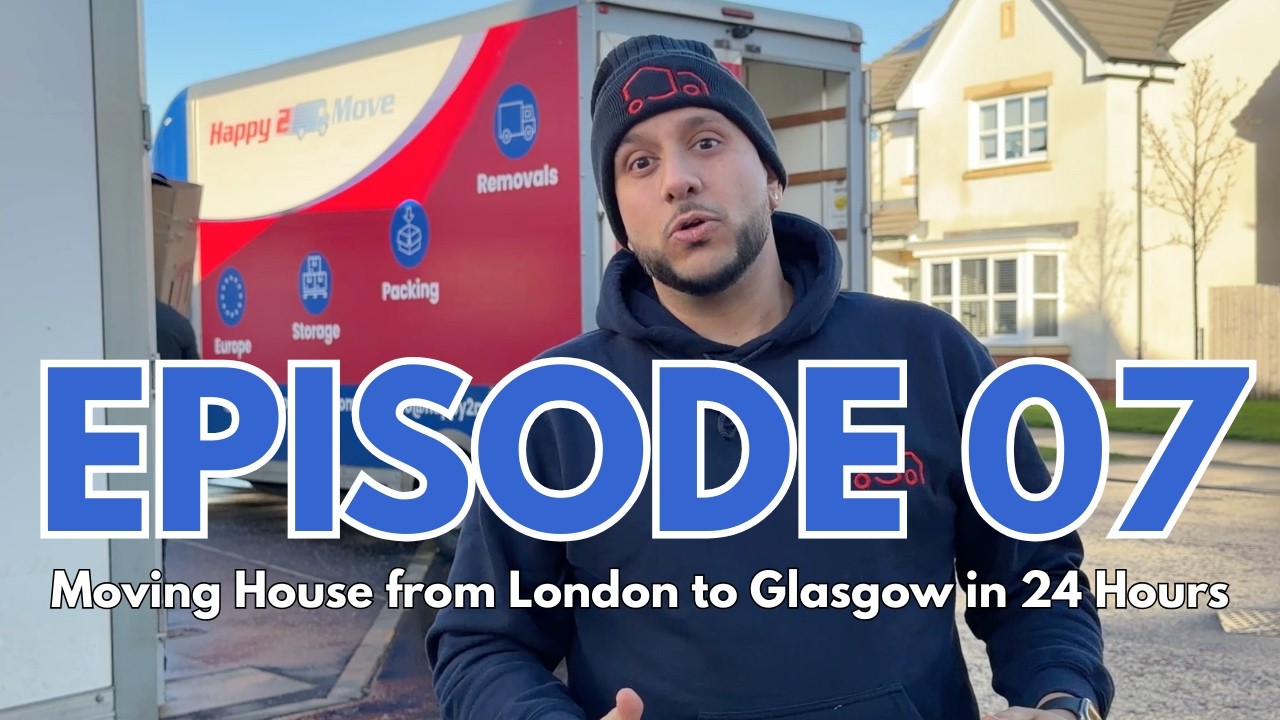 London to Glasgow House Removal in 24 Hours