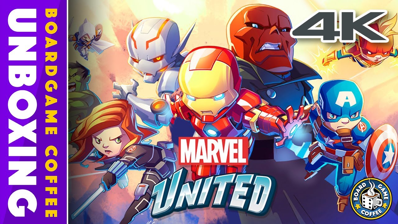Marvel United 4K Unboxing- Part 1