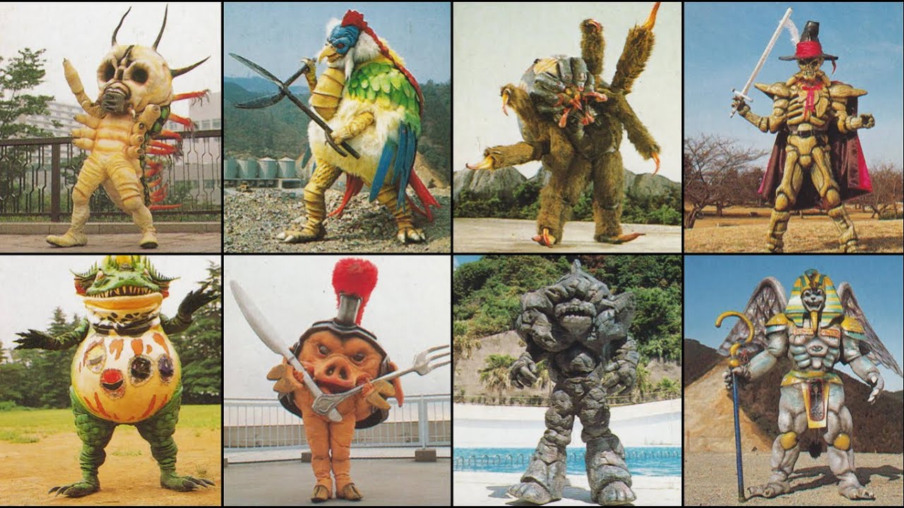 All Mighty Morphin Power Rangers Monsters/Villains (Season 1)