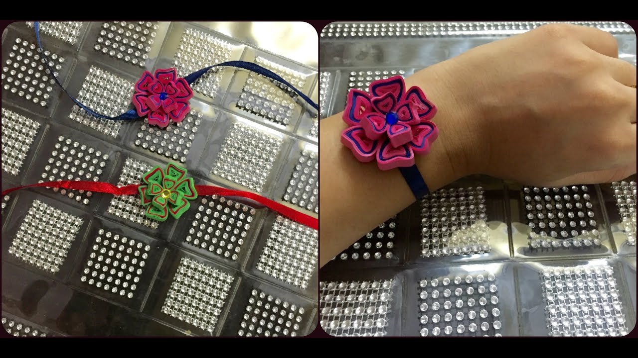 Quilling Rakhi|Quilled Bracelet #10