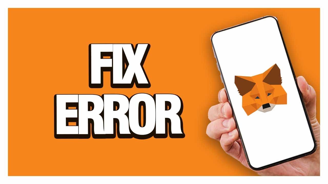How To Fix MetaMask App Error | Working