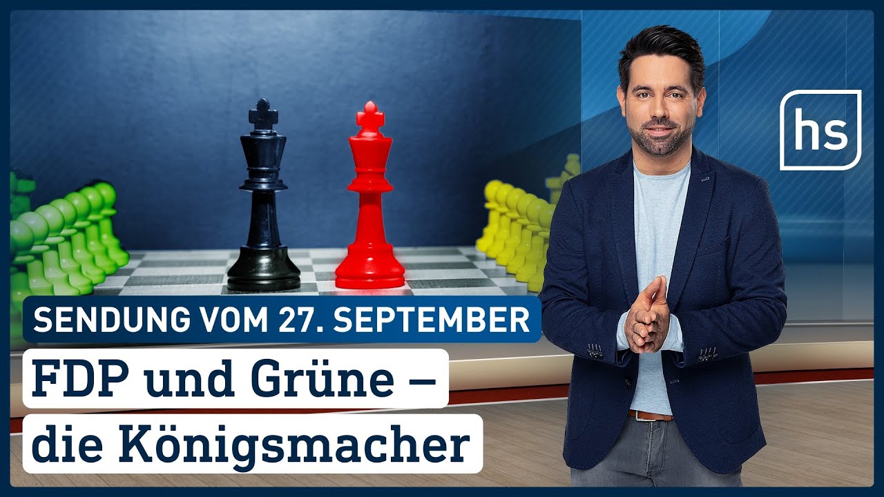 FDP und Grüne – die Königsmacher | hessenschau vom 27.09.2021