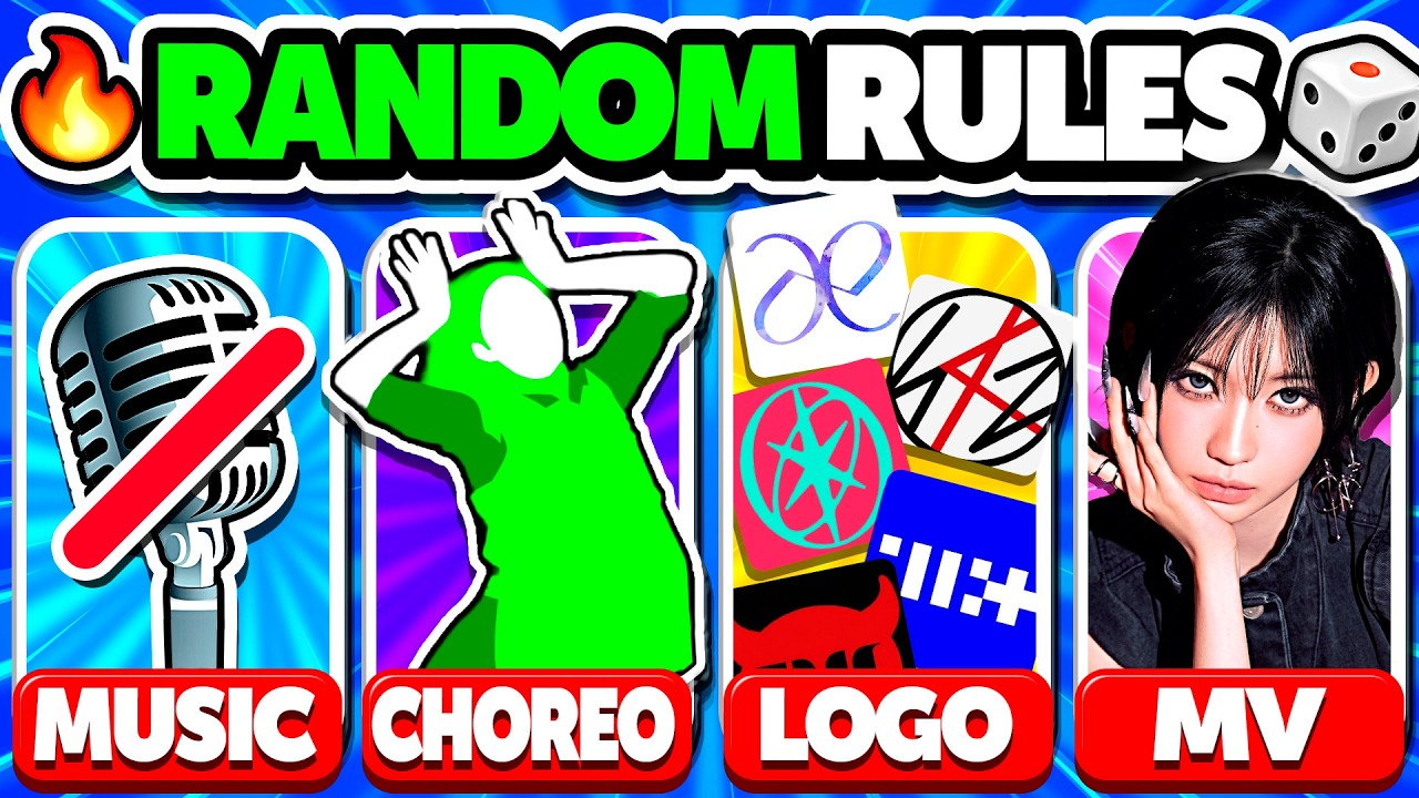 GUESS THE KPOP SONG - RANDOM RULES 🎲 | KPOP QUIZ 2026