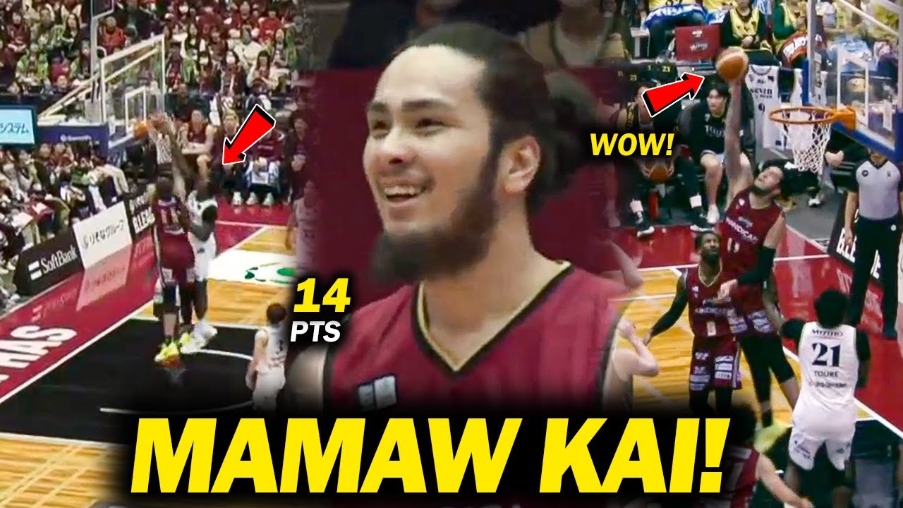 MAMAW PARIN SI KAI SOTTO! May Muntikan pang Ma-posterized na Import! Sayang Nag-Choke ang Koshigaya