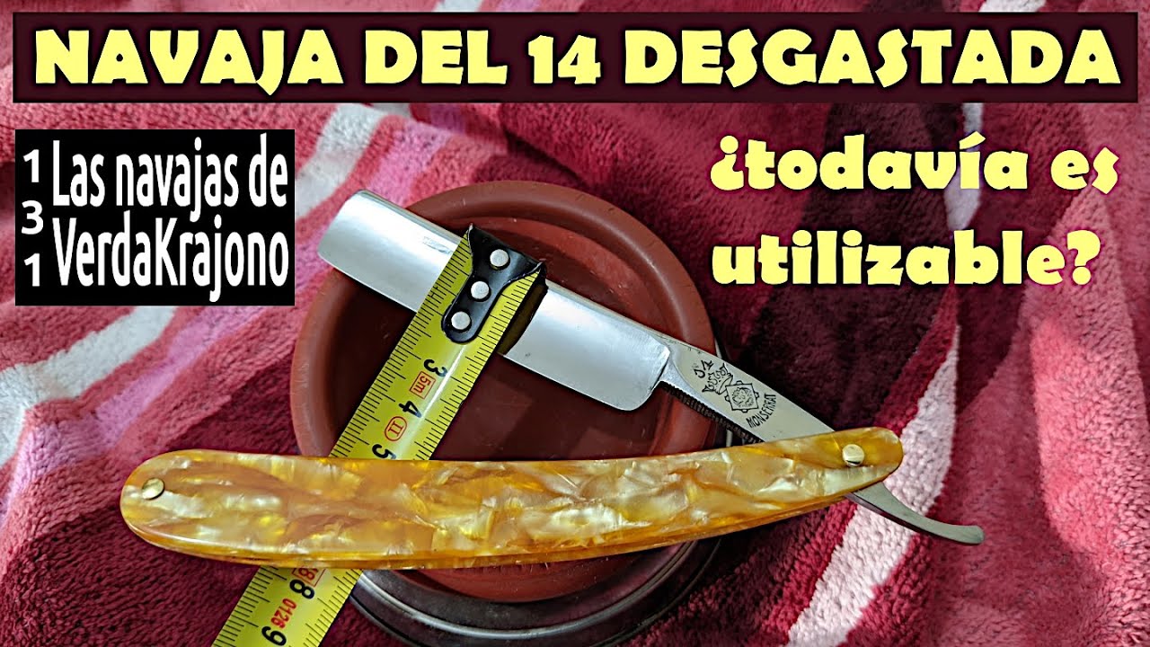 131 - Navaja del 14 desgastada