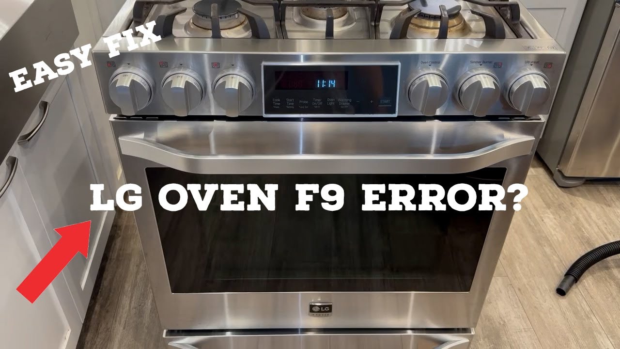 LG Oven F9 Error Easy Fix No Heat - Easy Fix.