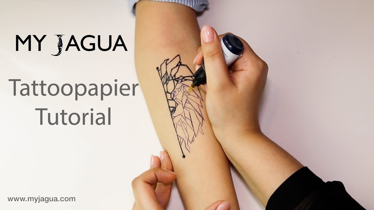 Tattoopapier - Tutorial | Jagua Tattoo | Henna