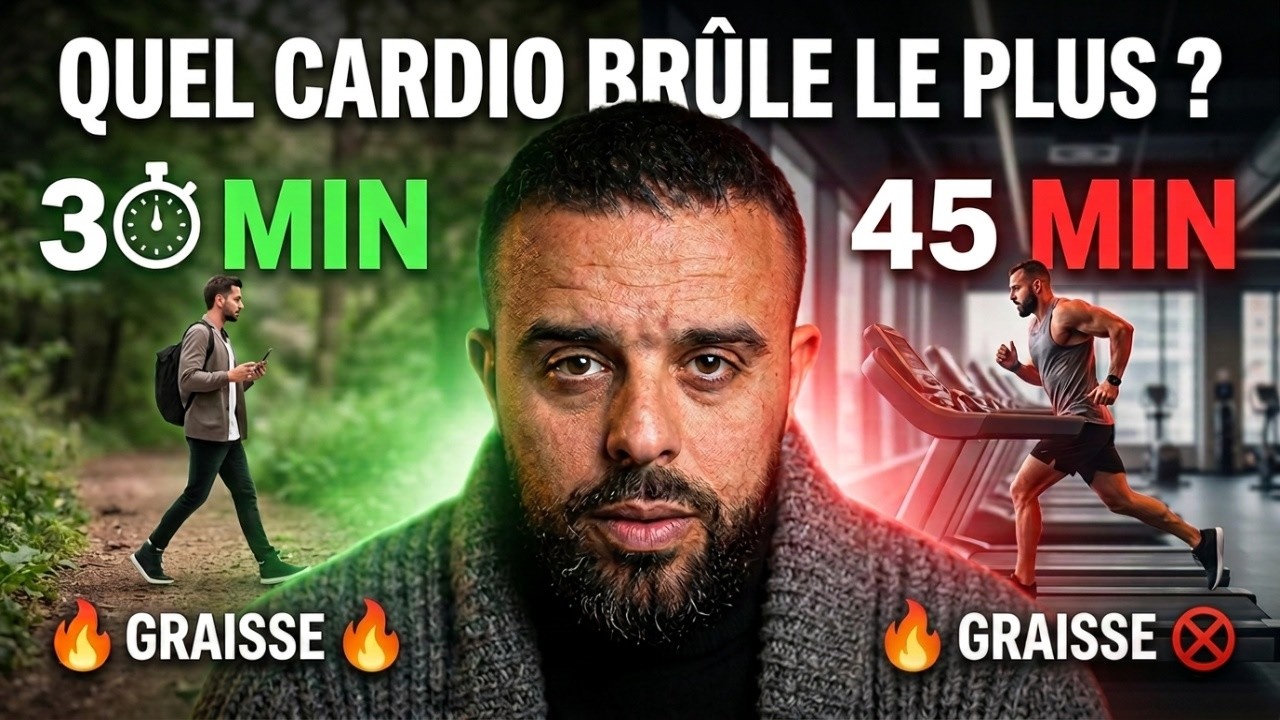 la MARCHE vs la COURSE: quel exercice BRÛLE le plus de GRAS?