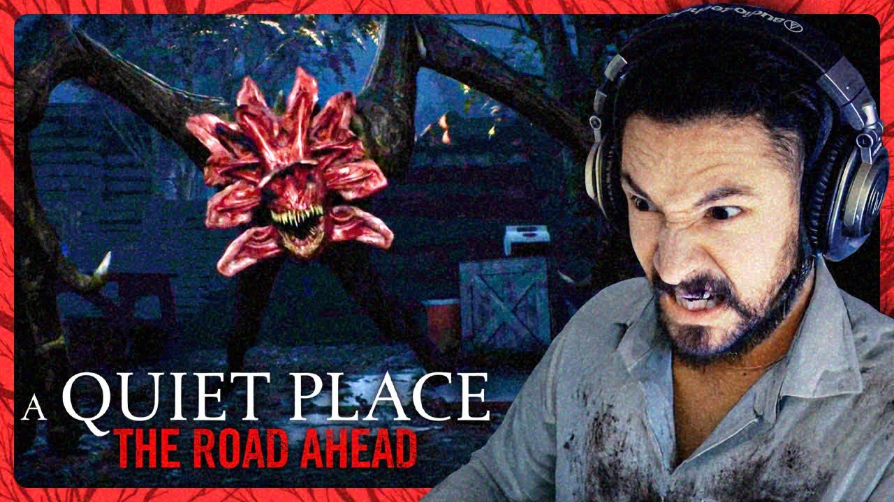 if i make a sound... I'M DEAD (A Quiet Place: The Road Ahead)