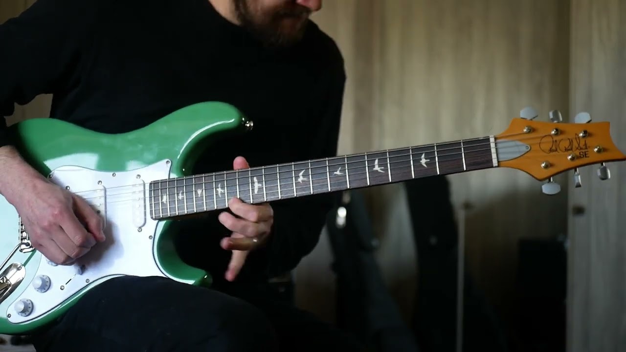 Trying to SHRED on a PRS Silver Sky SE (10 minutes of raw unedited nonsense)