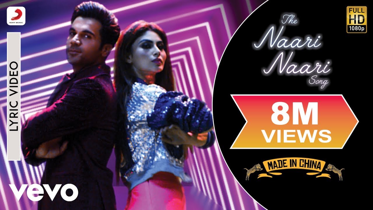 The Naari Naari Lyrical Video - Made In China | Rajkummar & Mouni | Vishal & Jonita | Sachin-Jigar