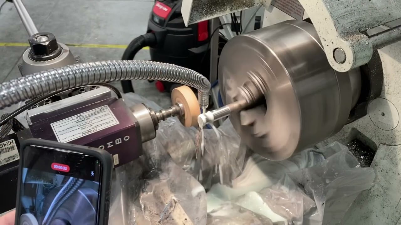 Toolpost Grinder with tool changer