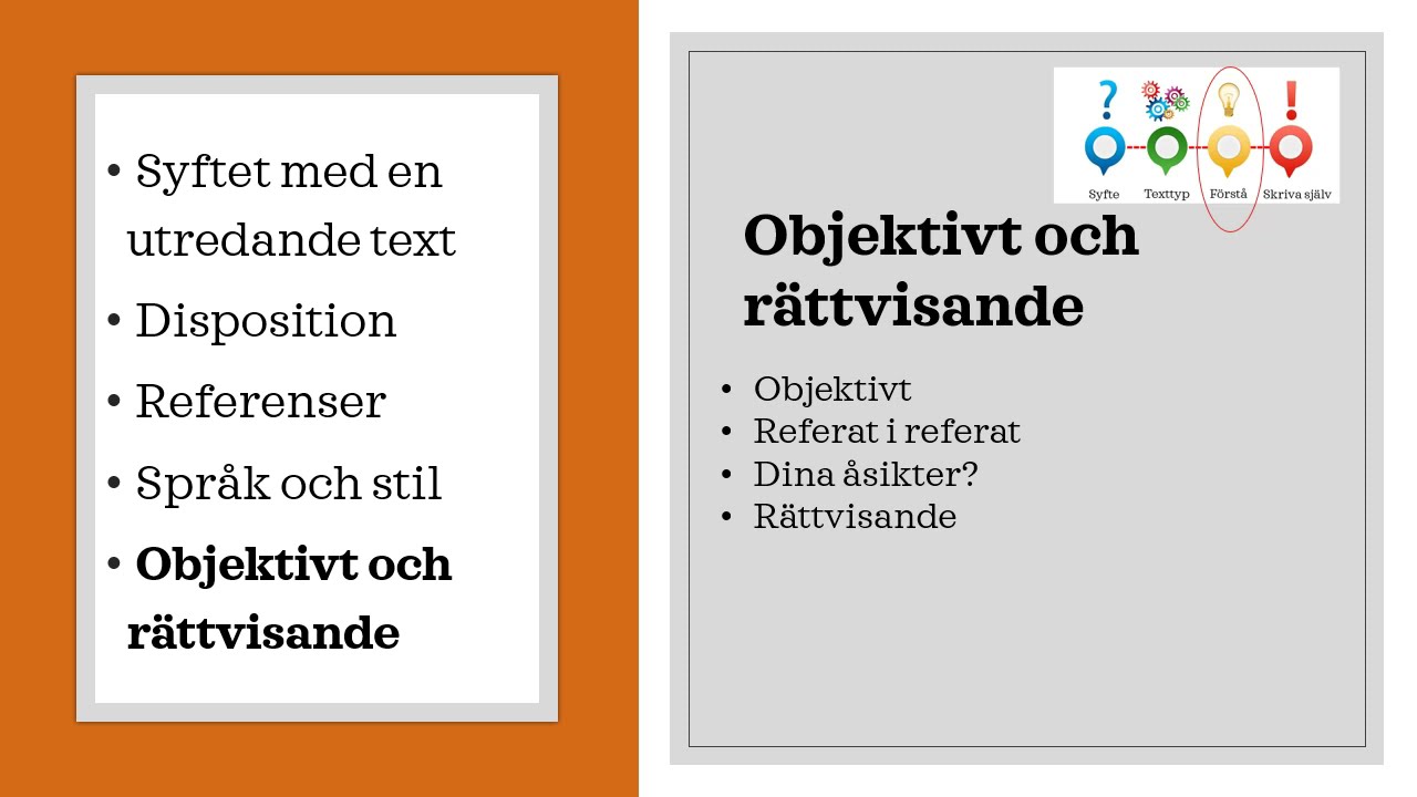 Utredande text - del 5
