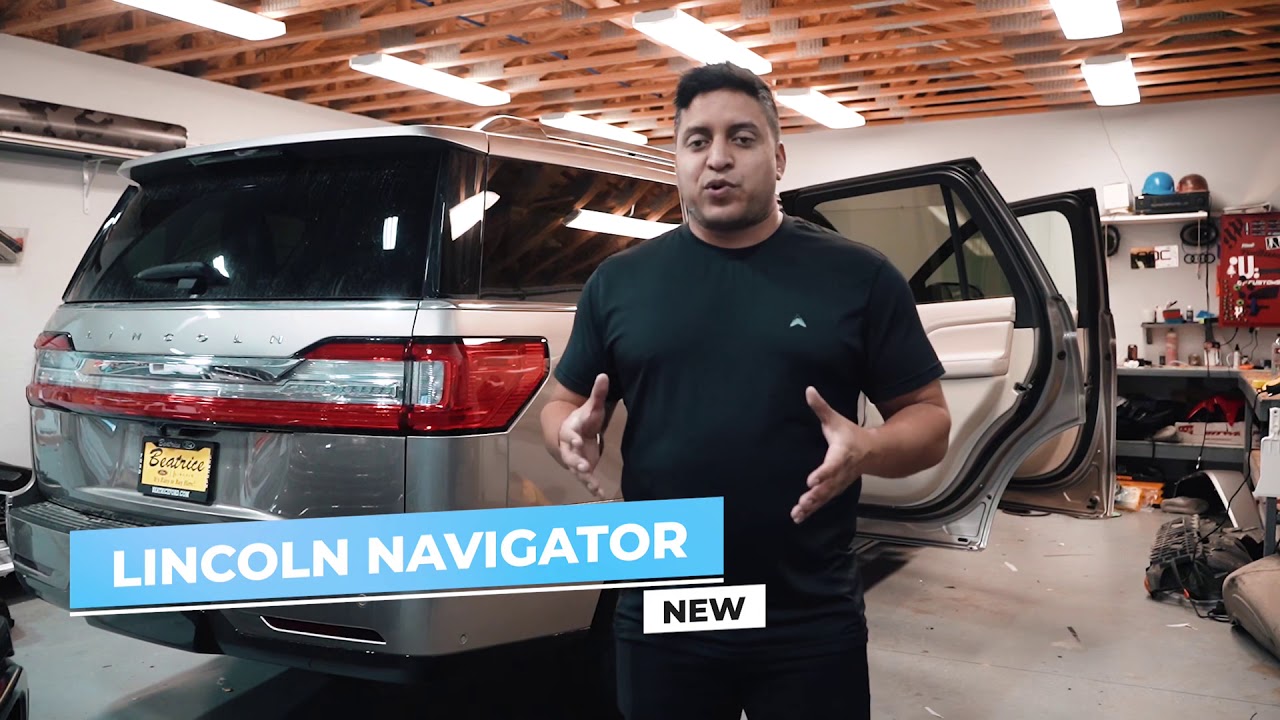 2020 Lincoln Navigator getting some Rear Seat Entertainment (Headrest Monitors)