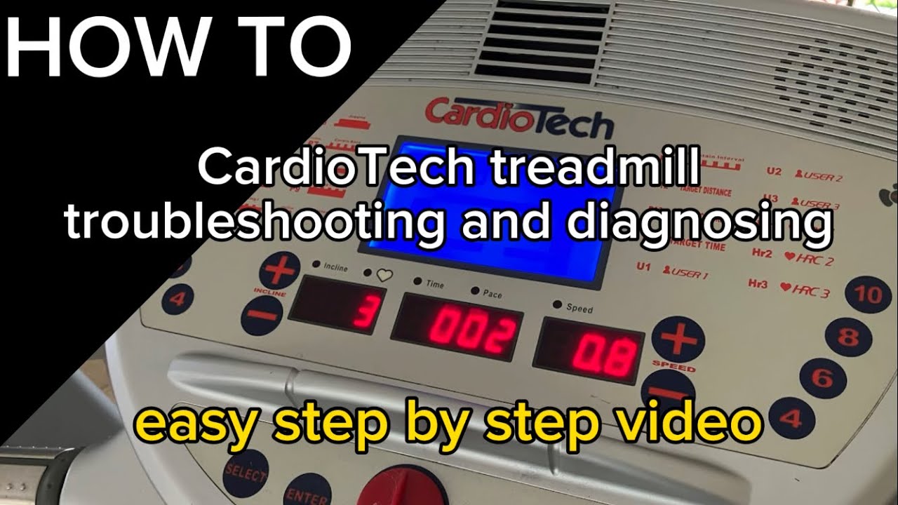 Как починить беговую дорожку CardioTech — Устранение неисправностей беговой дорожки CardioTech